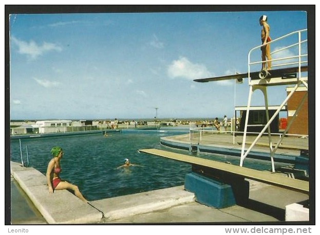 CAROLINENINSEL Seewasser Schwimmbad Niedersachsen Wittmund 1973 - Wittmund