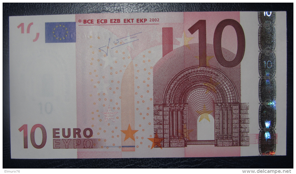 10 Euro N032D1 Greece Serie Y17 Perfect UNC - 10 Euro