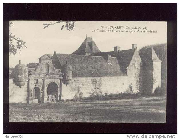 22 Plouaret Le Manoir De Guernachanay Vue Extérieure Pas D'éditeur N° 68 Chateau - Plouaret