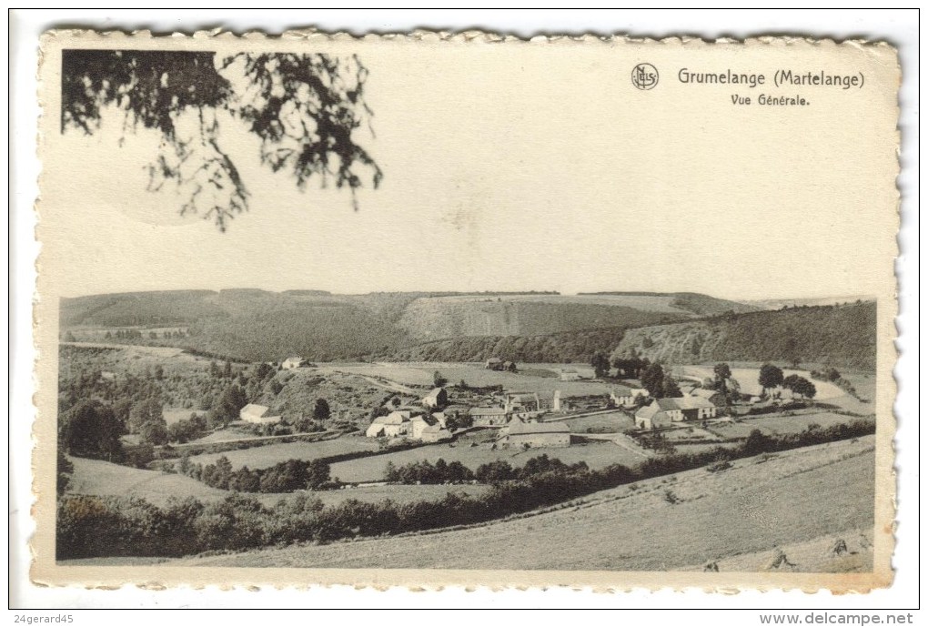 CPSM MARTELANGE (Belgique-Luxembourg) - GRUMELANGE : Vue Générale - Martelange