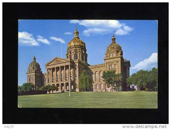 - ETATS UNIS IA . STATE CAPITOL OF IOWA . DES MOINES . - Des Moines