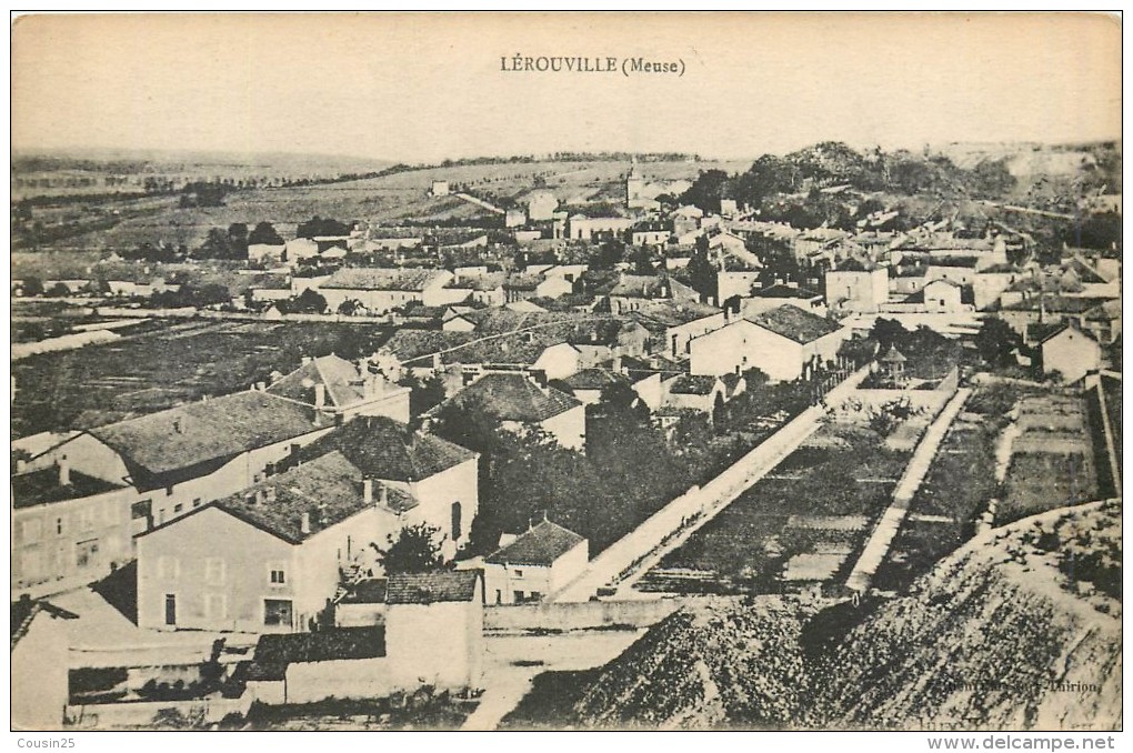 55 LEROUVILLE - Vue Générale - Lerouville