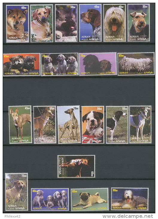 AJMAN - 574 - Neuf ** Chien (dog) Serie Complete Neuf ** Mnh - Ajman