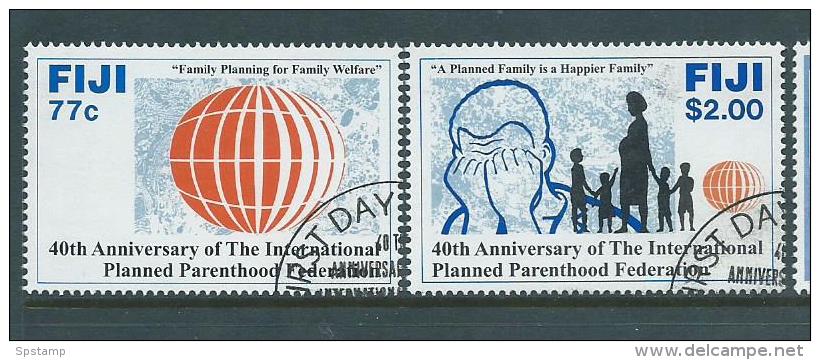 Fiji 1992 Planned Parenthood Set 2 FU - Fiji (1970-...)