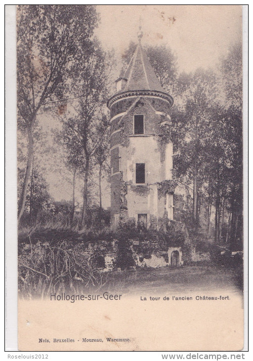 HOLLOGNE-SUR-GEER : La Tour De L'ancien Château-fort - Geer
