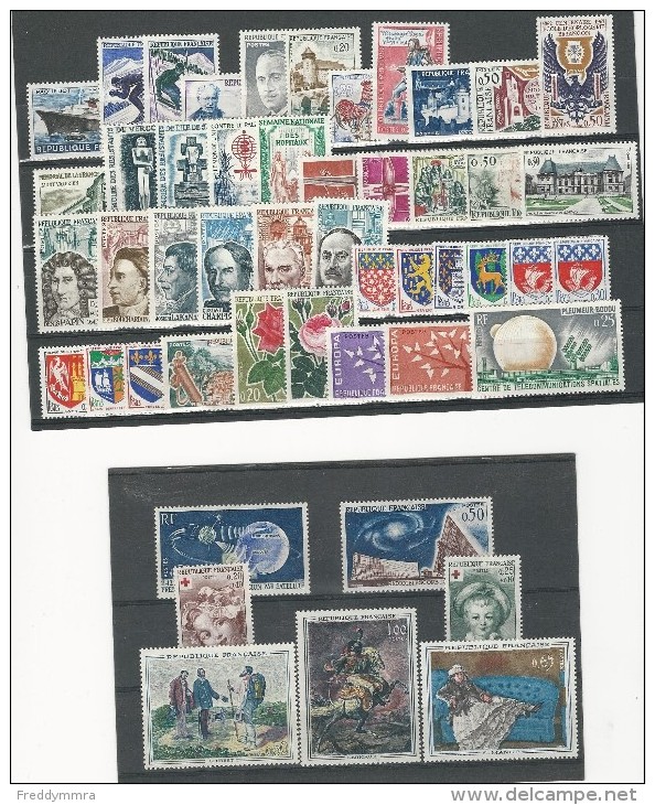 France: Année 1962 * (1325/ 1367) - 1960-1969