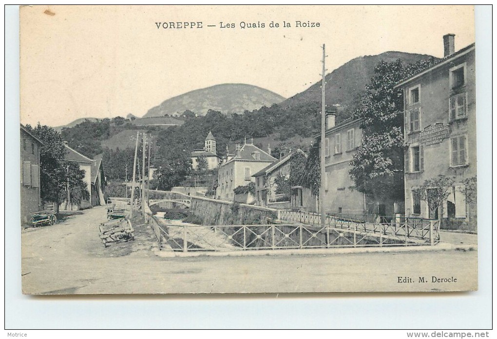 VOREPPE - Les Quais De La Roize. - Voreppe
