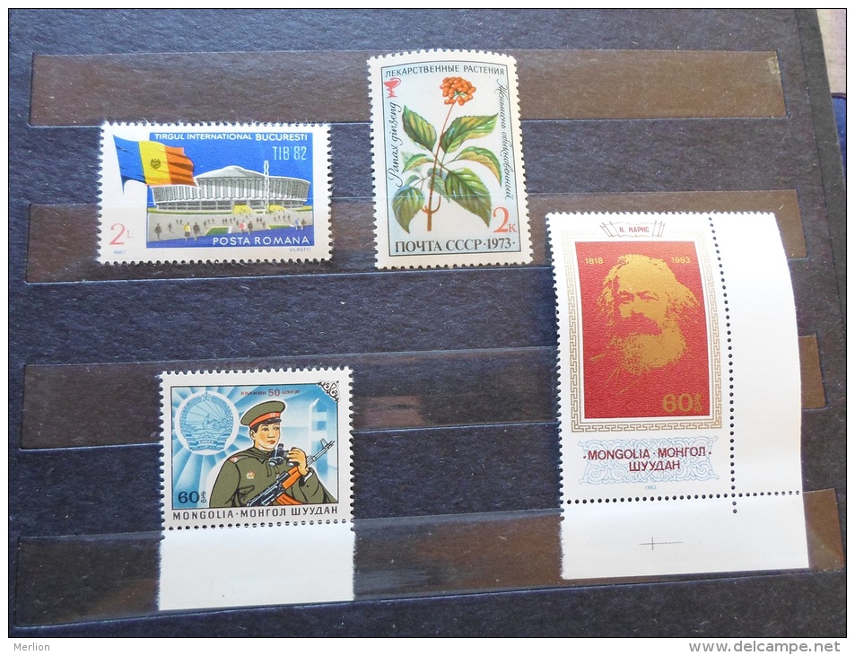 Mongolia  Romania  Russia  Unused Stamps  1983    J45.10 - Mongolia