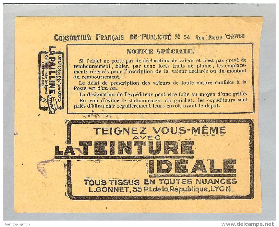 Afrika Togo Lome 1929-12-23 Récépissé > Bremen - Togo (1960-...)