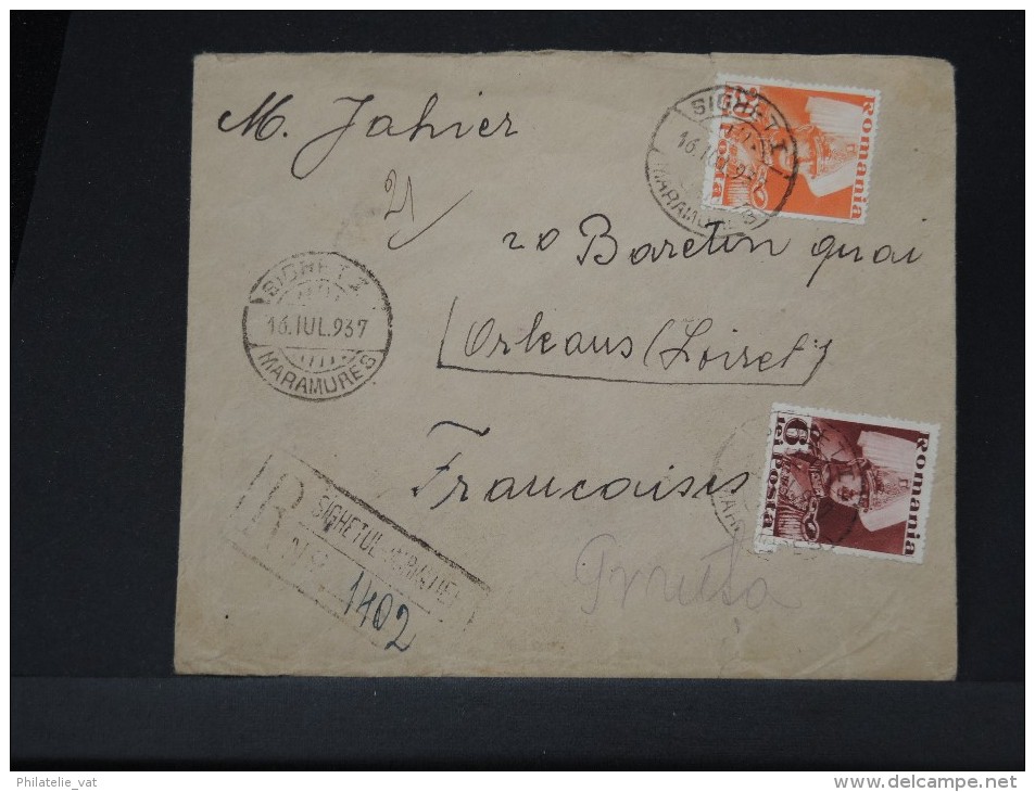 ROUMANIE - LOT DE 5 LETTRES PERIODE 1937/51  A ETUDIER   A VOIR INTERESSANT LOT P3356 - Marcophilie