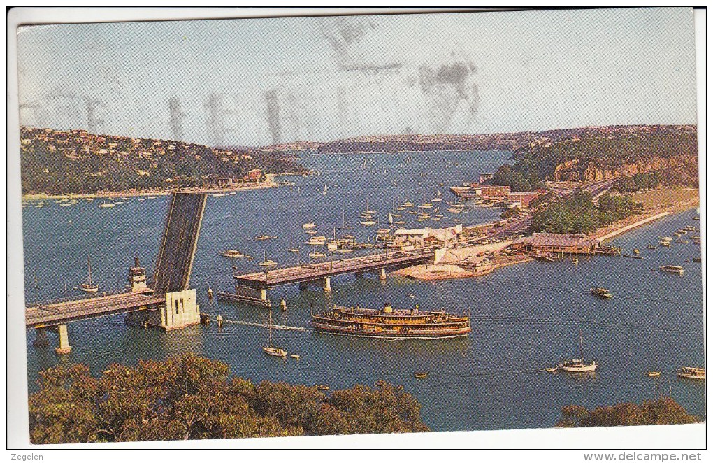 Nieuw Zeeland Zichtkaart Sydney :Spit Brug(postzegel Nog Op Achterzijde) - Sydney