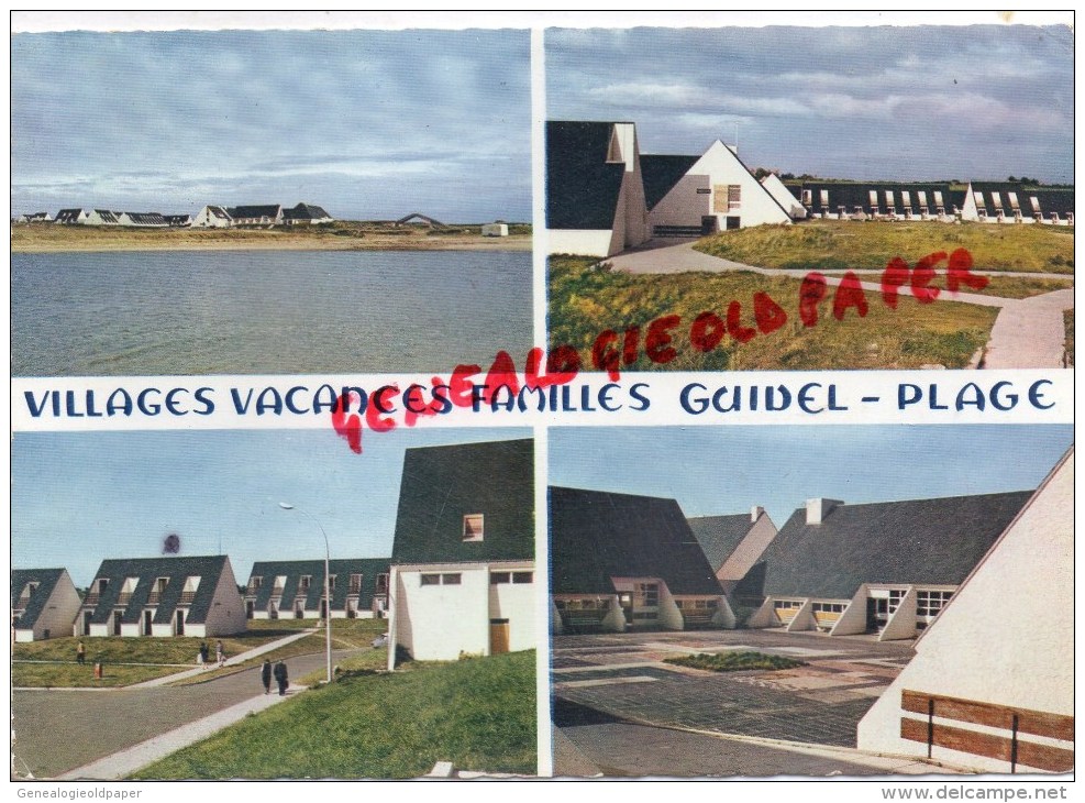 56 - GUIDEL - VILLAGE VACANCES FAMILLES - ARCHITECTE  ANDRE GOMIS  - 1967 - Guidel