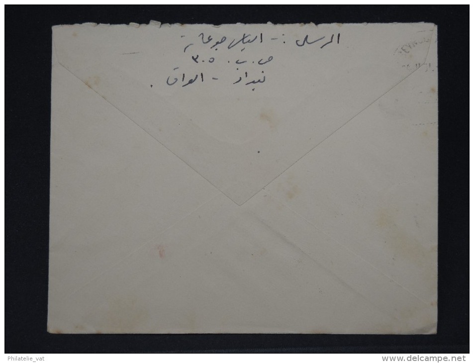 IRAQ - LOT DE 8 LETTRES PERIODE 1950  A ETUDIER   A VOIR INTERESSANT LOT P3366