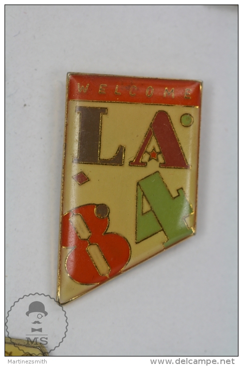 Los Angeles Olympic Games 1984 Welcome Logo - Pin Badge #PLS - Olympische Spelen