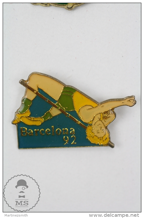 Barcelona 1992 Olympic Games - High Jump - Pin Badge #PLS - Juegos Olímpicos