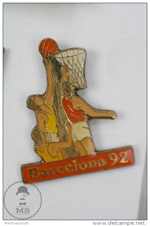 Barcelona 1992 Olympic Games - Basketball - Pin Badge #PLS - Juegos Olímpicos