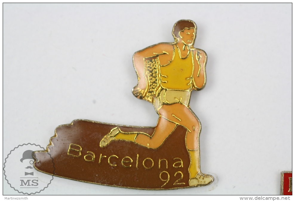 Barcelona 1992 Olympic Games - Running - Pin Badge #PLS - Olympische Spiele