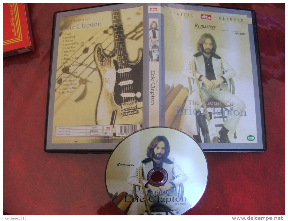 DVD The Cream Of Eric Clapton - Music On DVD