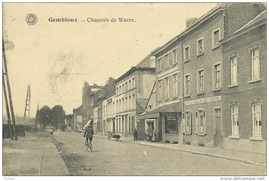 Gembloux - Chaussée De Wavre - 1923 ( Voir Verso ) - Gembloux