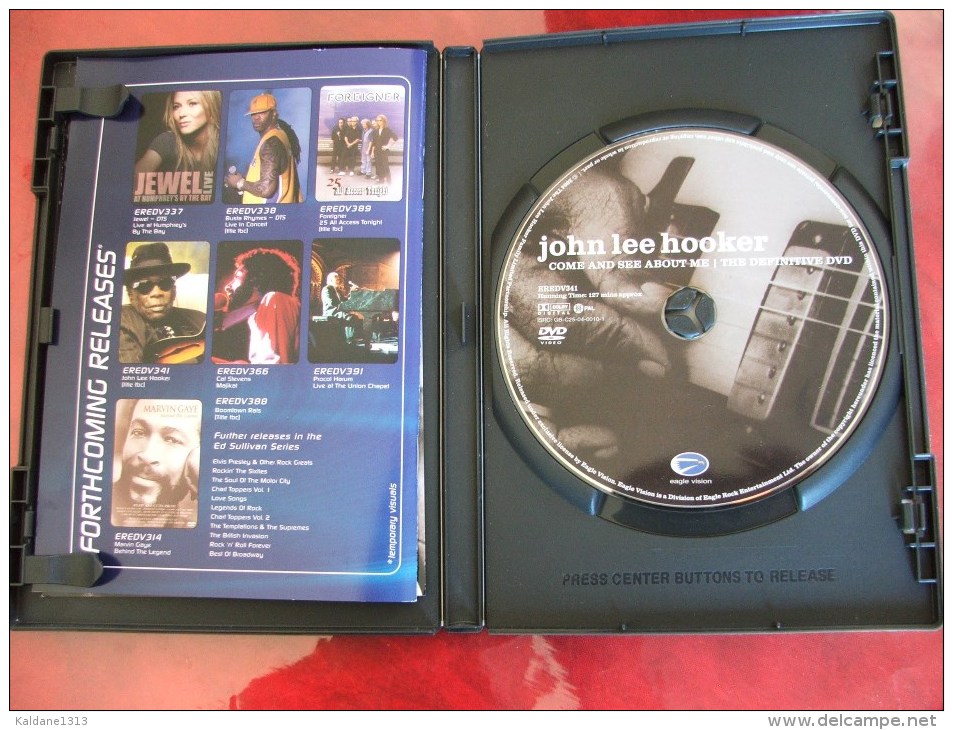 DVD John Lee Hooker Come And See About Me - Musik-DVD's