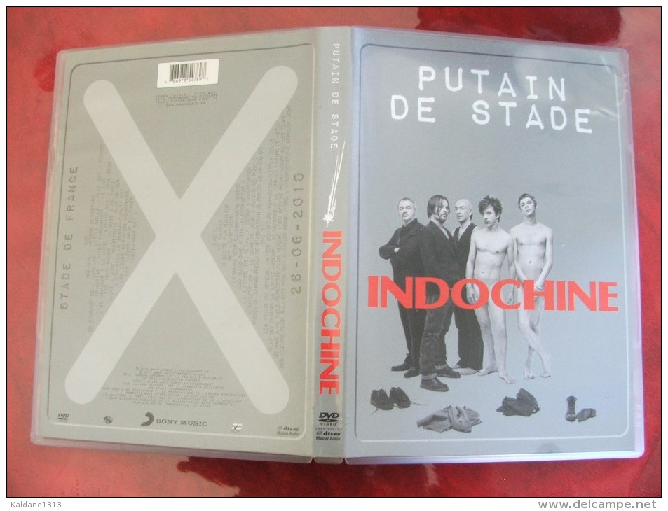 DVD 2 Discs Indochine Putain De Stade - Music On DVD