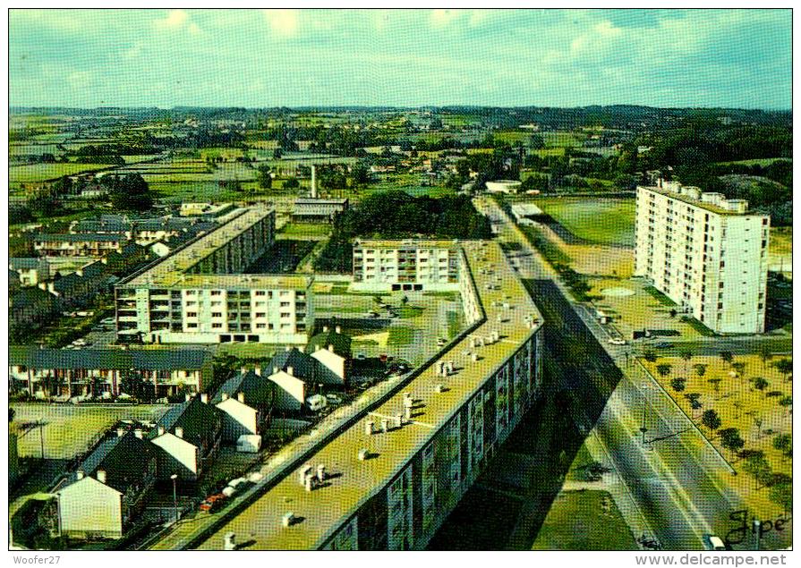 CPM  ALLONNES , Avenue Du Maine Et Ses Environs Vu Du Ciel - Allonnes