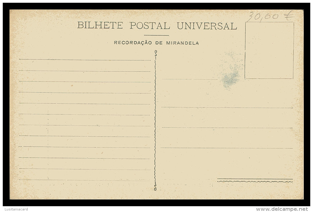 MIRANDELA - Vila Heroica- Escombro Produzido Pela Artilharia Monarquica 09/02/1919  Carte Postale - Bragança