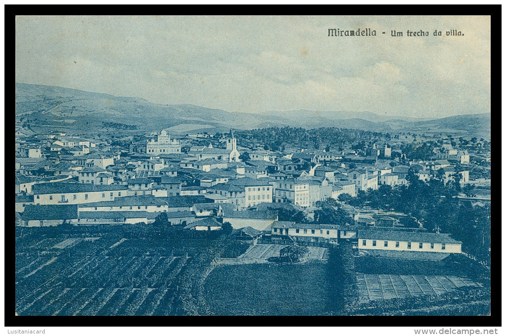 MIRANDELA - Um Trecho Da Villa ( Ed. Mercearia Moderna )   Carte Postale - Bragança