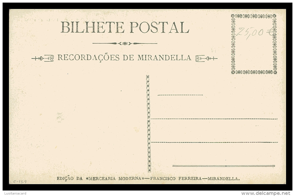 MIRANDELA - Um Trecho Da Villa ( Ed. Mercearia Moderna )   Carte Postale - Bragança