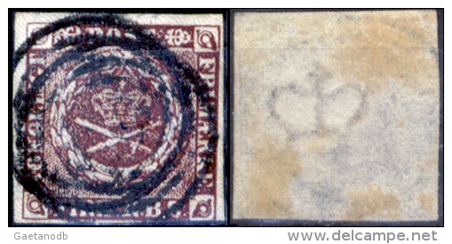 Danimarca-F0001 - 1851 - Y&T: N. 2 (o) - Privo Di Difetti Occulti. - Used Stamps