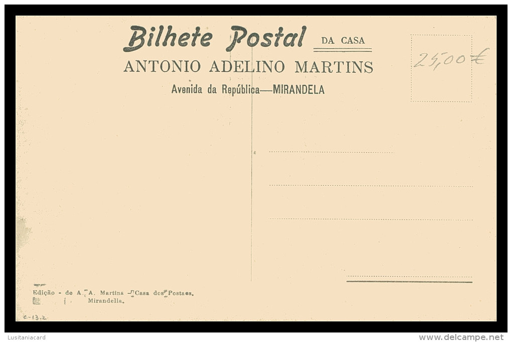 MIRANDELA - Vista Geral  ( Ed. A.A. Martins "Casa Dos Postaes" ) Carte Postale - Bragança