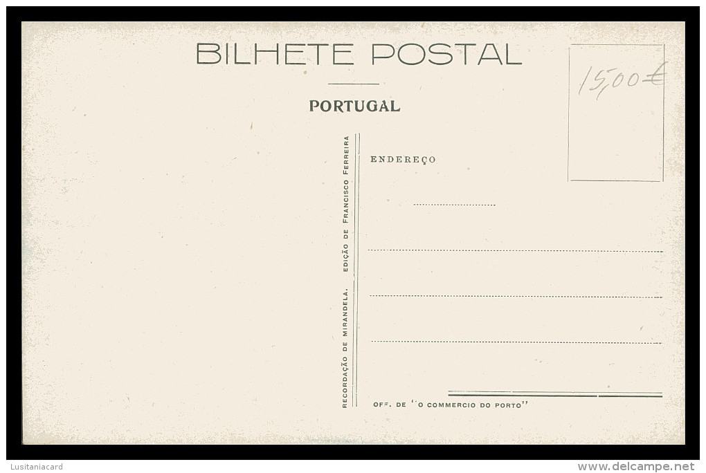 MIRANDELA - Avenida Da Républica ( Ed. Francisco Ferreira ) Carte Postale - Bragança