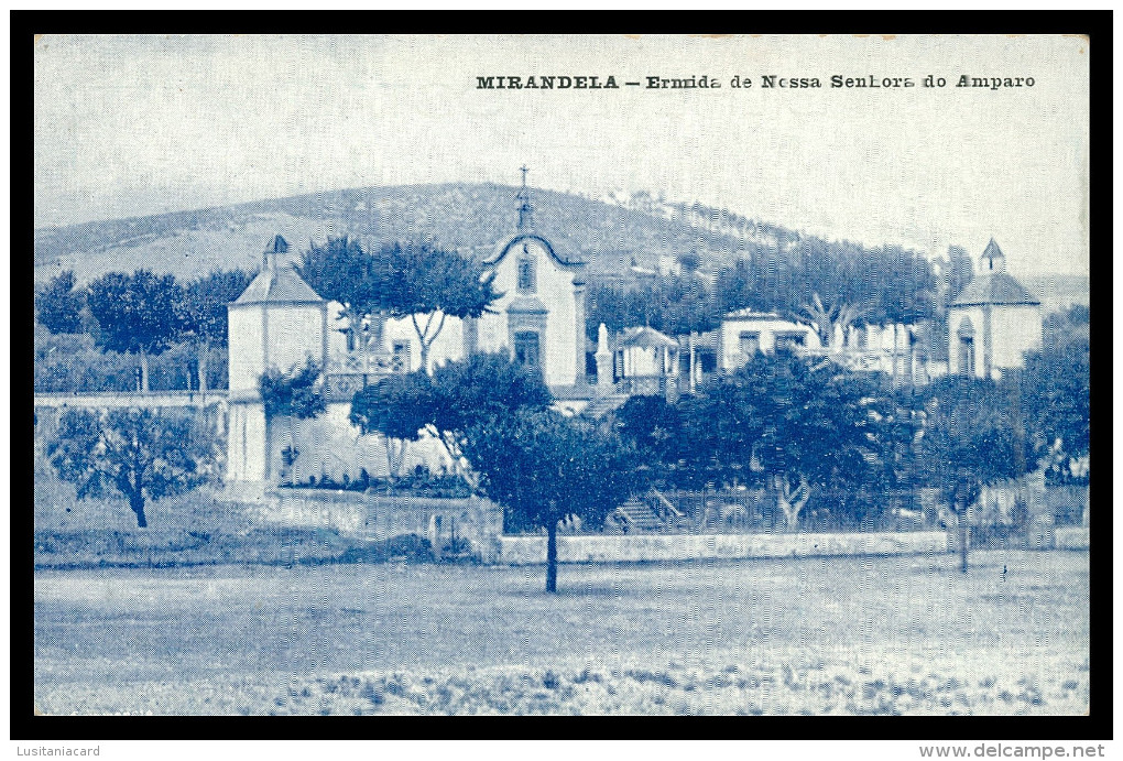 MIRANDELA -Ermida De Nossa Senhora Do Amparo ( Ed. Francisco Ferreira )carte Postale - Bragança