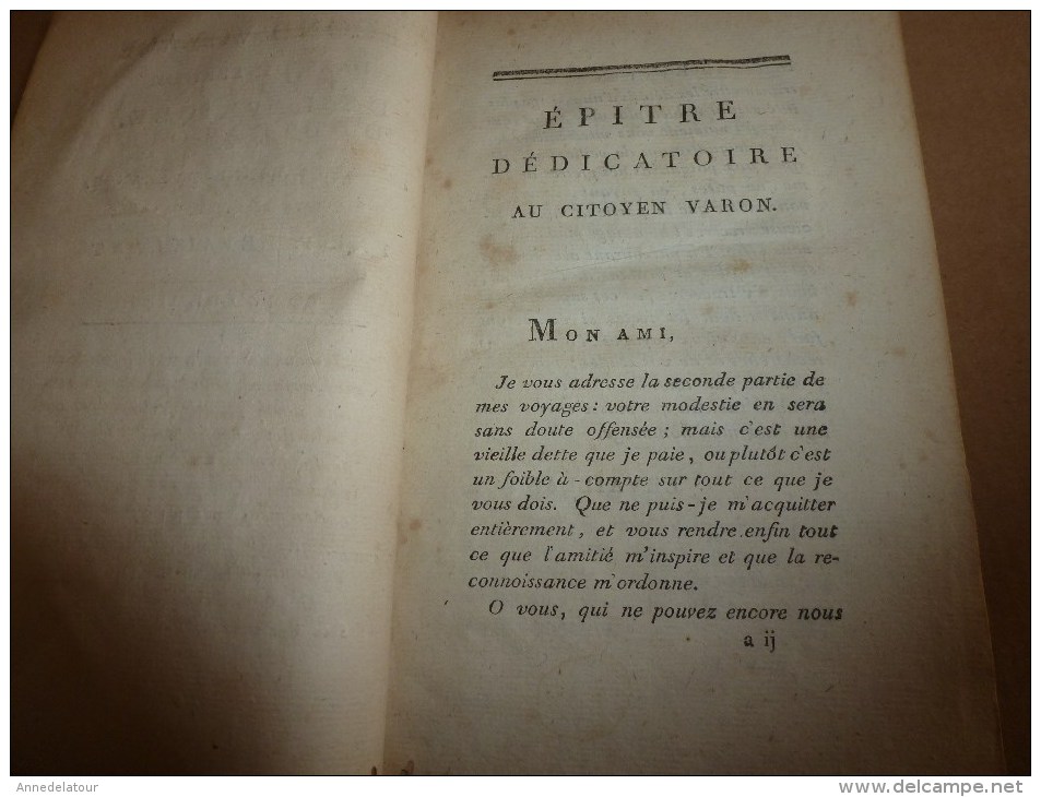 1783-84 Et 85 Tome 1 Et 2 Second VOYAGE Dans L'intérieur De L'AFRIQUE Par Le Cap De Bonne Espérance , Par F. Levaillant - 1701-1800