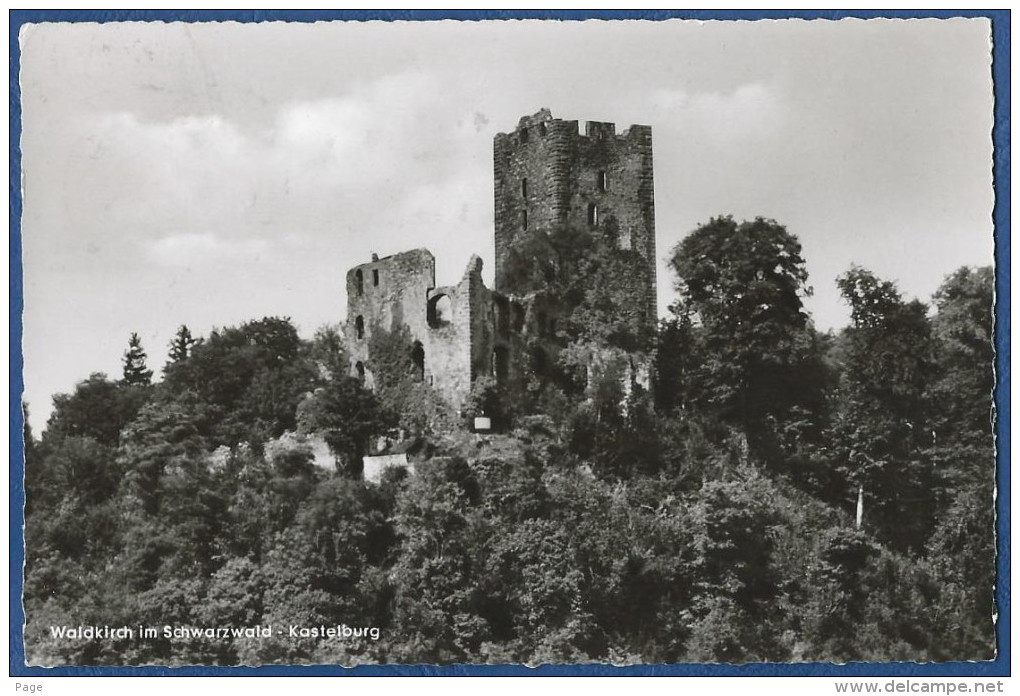 Waldkirch,Kastelburg, Schwarzwald. Ca. 1959 - Waldkirch