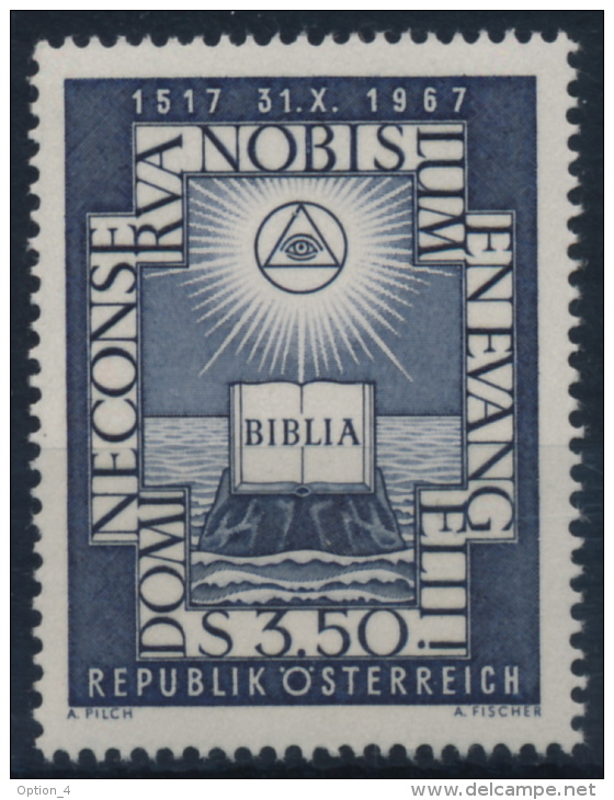 **Österreich Austria 1967 ANK 1279 Mi 1249 (1) Biblia Bible Reformation Faith MNH - Ungebraucht