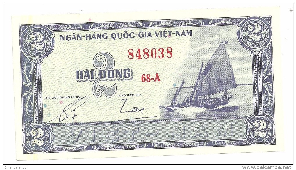 Vietnam 2 Dong 1955 UNC *V* - Viêt-Nam