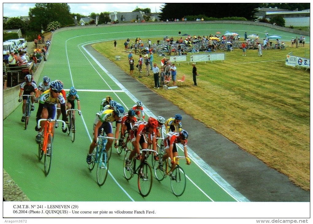 LESNEVEN 29, Une Course Sur Piste Au Vélodrome Fanch Favé, 06/2004 - 400ex - Lesneven