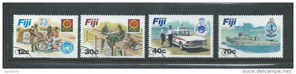 Fiji 1982 Armed Forces Set 4 FU - Fiji (1970-...)