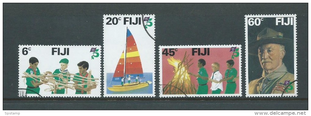 Fiji 1982 Scout Set 4 FU - Fiji (1970-...)