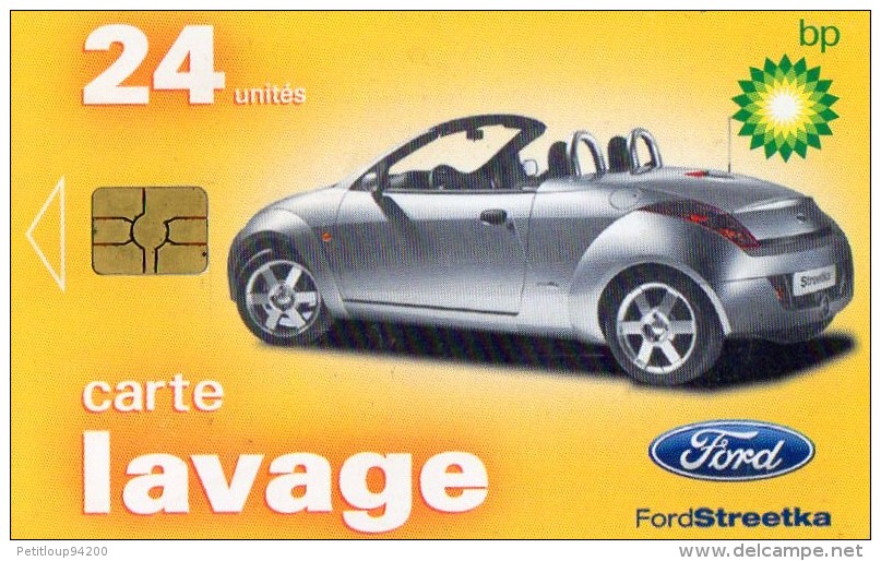 CARTE LAVAGE Bp 24  Ford ******6 - Car Wash Cards