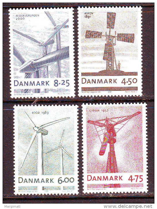 Denmark 2007. Windmills 4v. MNH. Pf.** - Nuevos