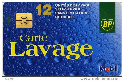 @+ Carte De Lavage BP - 12 UNITES - Puce SO3 - Car Wash Cards