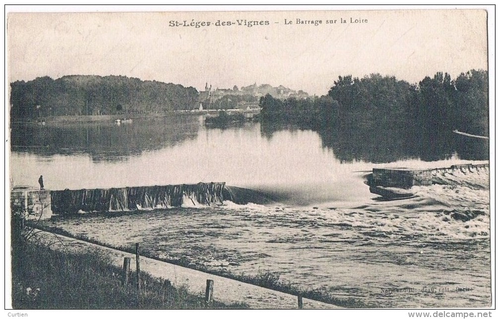 SAINT LEGER Des VIGNES .44. Le Barrage .1918. (L) - Altri & Non Classificati