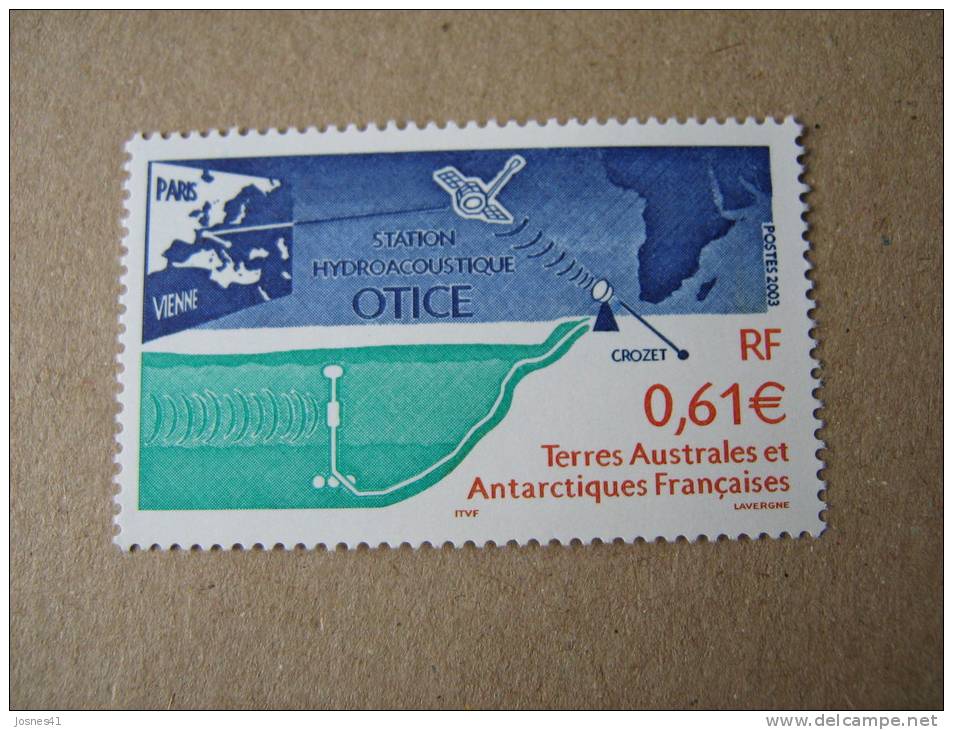 2003     P 368  * *  STATION   HYDROACOUSTIQUE  OTICE - Unused Stamps