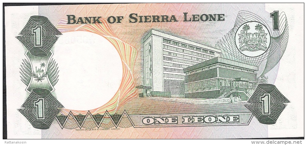 SIERRA LEONE  P5e  1 LEONE  1984  #A/41       UNC. - Sierra Leone