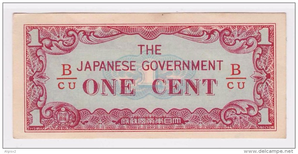 Japan Goverment (Burma P-9) 1 Cent 1942-44 - Japon