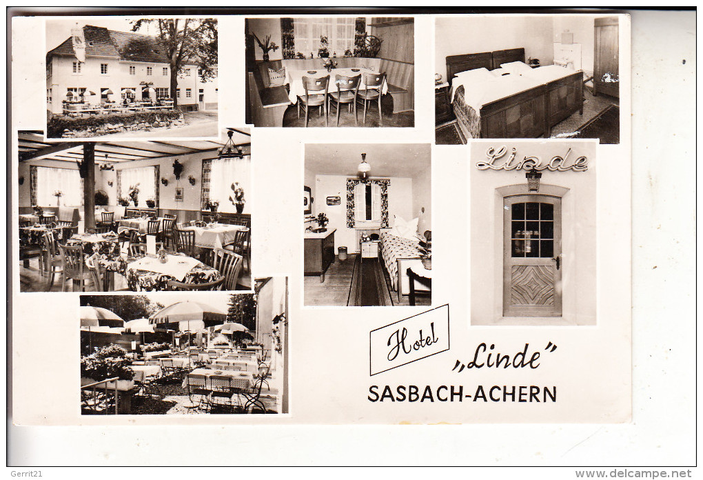 7591 SASBACH, Hotel Linde - Sasbach