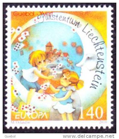 CEPT / Europa 2010 Liechtenstein N° 1504 ** Les Livres Pour Enfants - 2010