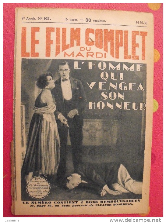 revue Le film complet. 1930-1931. Une revue à choisir.